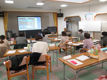 職員接遇研修のようす