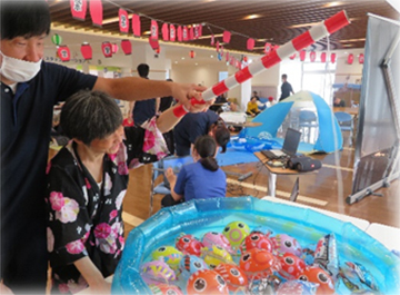 金魚つり